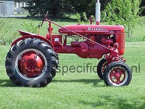 Farmall A specificaties