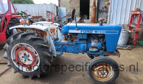 Ford 1600 specificaties