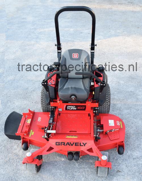 Gravely Pro-Turn 160 beoordelingen en specificaties