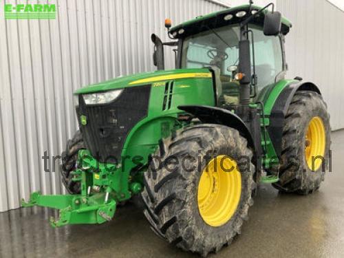 John Deere 7250R beoordelingen en specificaties