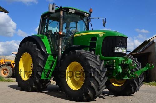John Deere 7530 specificaties
