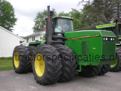 John Deere 8870 specificaties