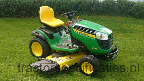 John Deere E180 specificaties