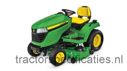 John Deere X570 beoordelingen en specificaties