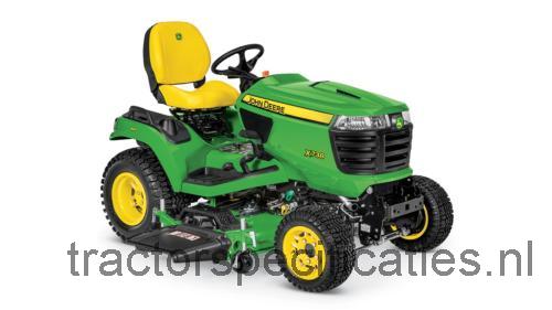 John Deere X738 specificaties