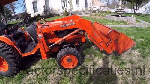 Kubota B2910 specificaties