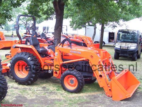 Kubota L2800 specificaties