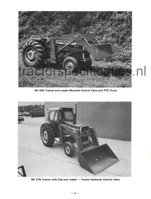 Massey Ferguson 236 specificaties