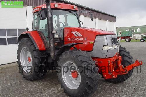 McCormick MTX110 specificaties