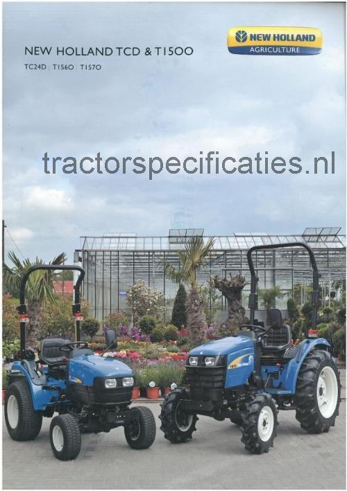New Holland T1570 specificaties