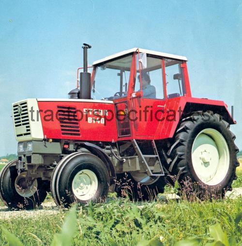 Steyr 8140 specificaties