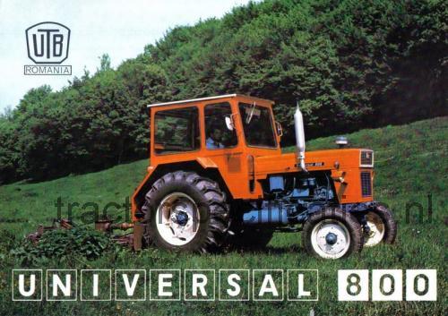 UTB 800 specificaties