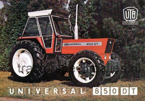 UTB 850 specificaties