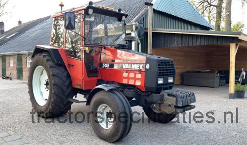 Valmet 505 specificaties