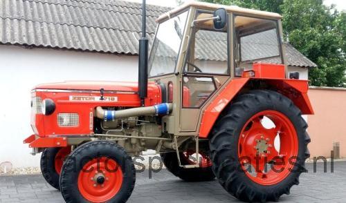 Zetor 4718 beoordelingen en specificaties